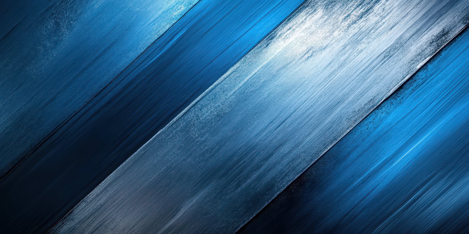 Abstract blue gradient background with textured diagonal lines and varying shades of light